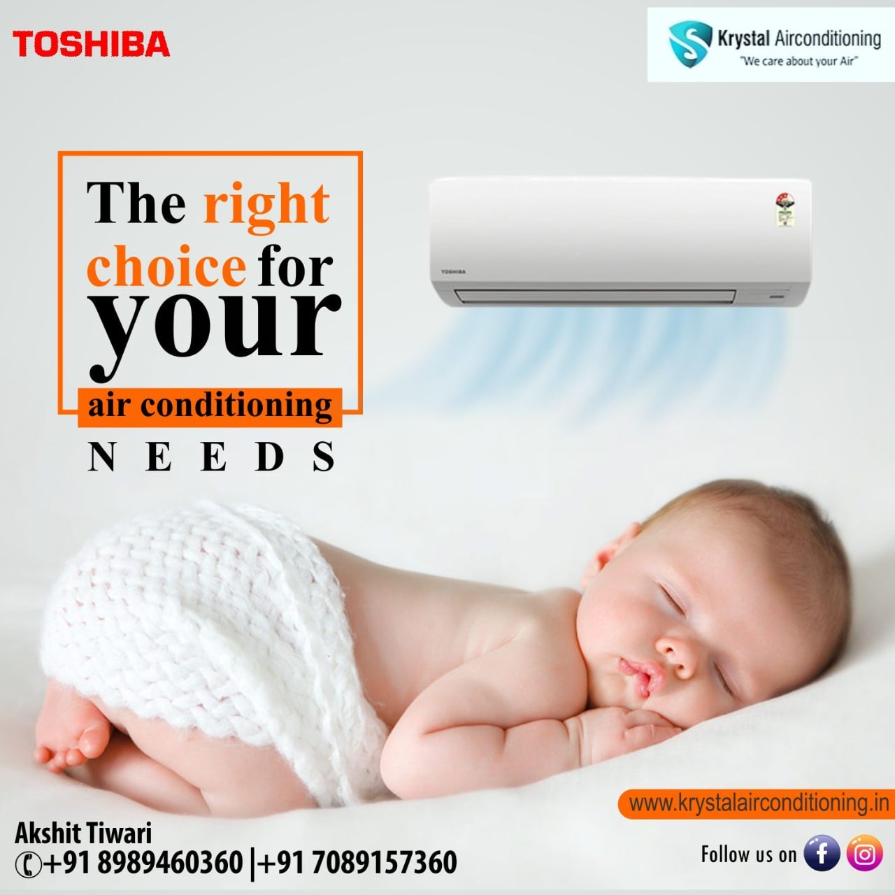 Best Dealer for Toshiba Split AC in Indore